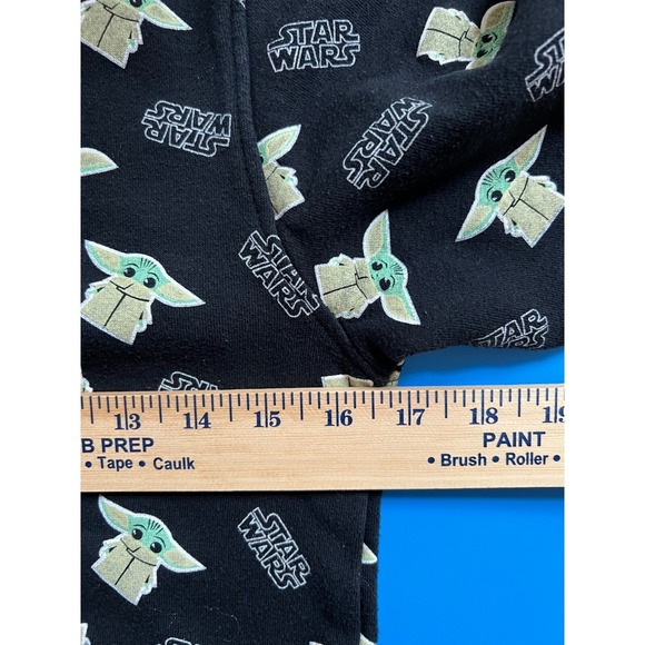 Star Wars Yoda Sweatshirt Boys Size M Logo Graphic Pullover Crewneck - Picture 4 of 6